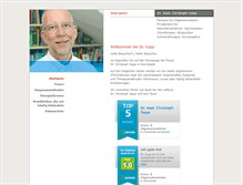 Tablet Screenshot of dr-gepp.de
